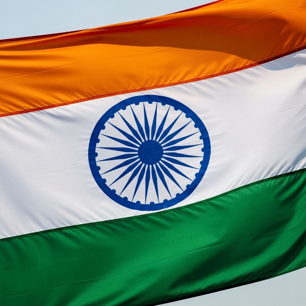 India flag